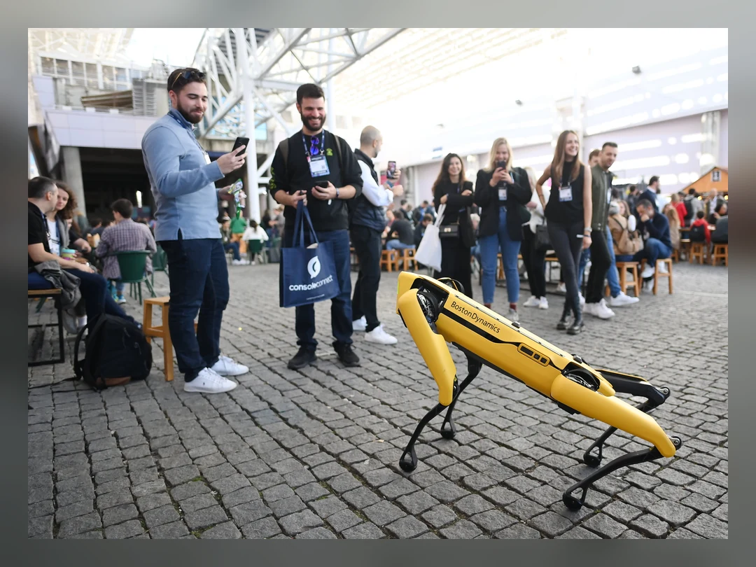 Boston Dynamics Spot at Web Summit 2022