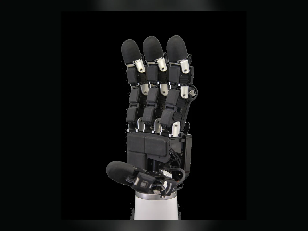 XELA Robotics uSkin tactile sensors integrated on an Allegro Hand