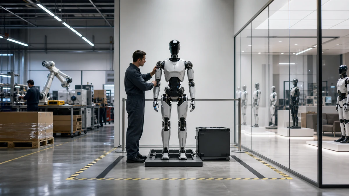 Figure 03の価格・発売日・購入可否【2026年】BotQの生産状況も解説を説明する汎用ロボットの編集用コンセプト画像