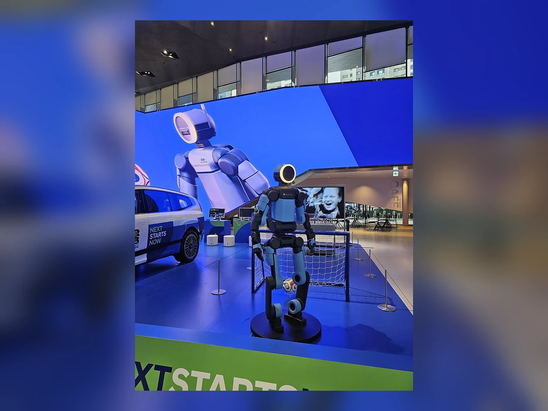 Hyundai Motorstudio Goyangに展示されたBoston Dynamics Atlas