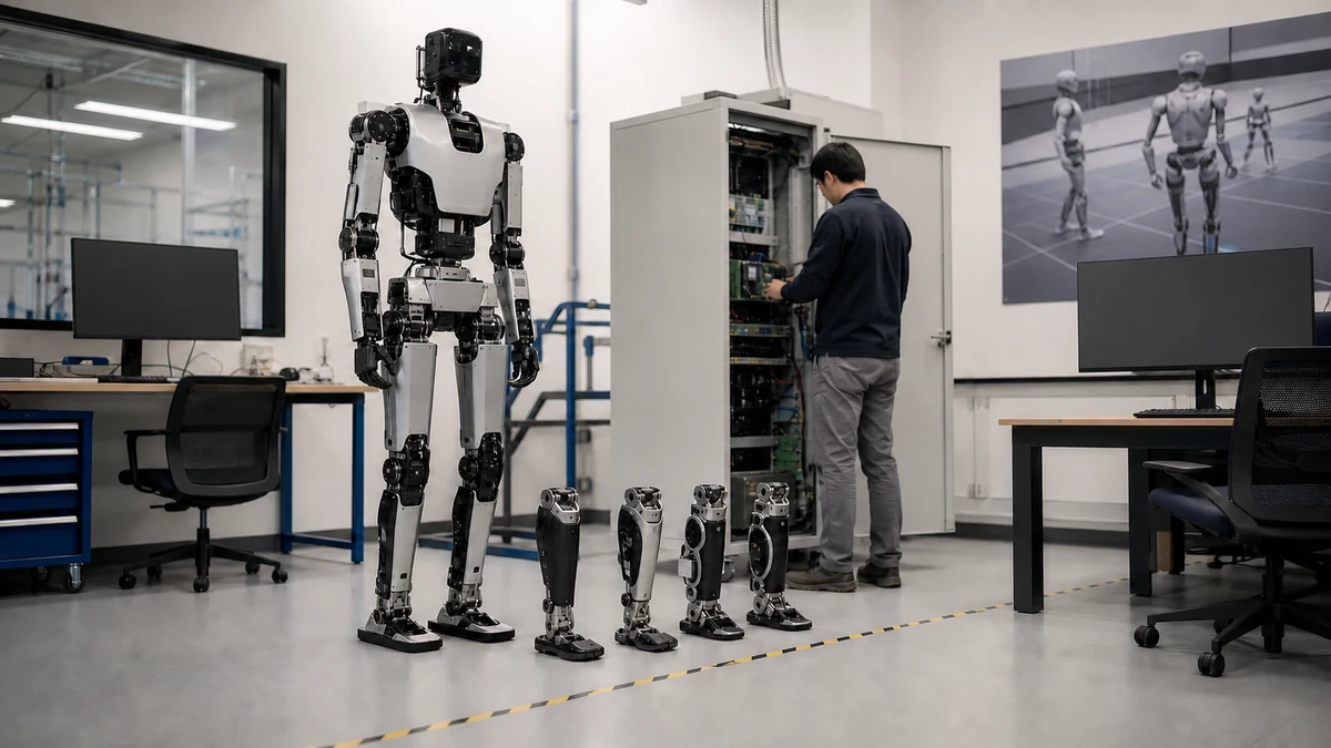 PAL Robotics KANGAROOの価格・仕様・ROS 2ガイド｜二足歩行研究向けの選び方を説明する汎用ロボットの編集用コンセプト画像