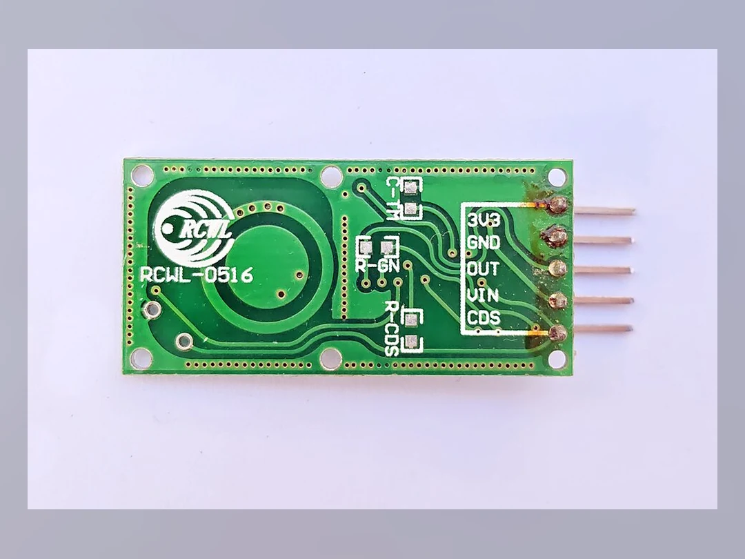 RCWL-0516マイクロ波レーダーセンサーモジュール