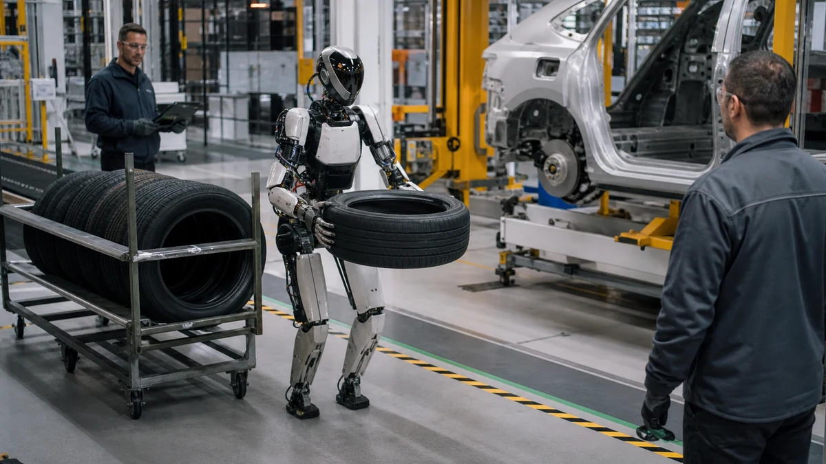 Wandercraft CalvinはRenault工場で何をする？30kgタイヤ実験と350台計画を説明する汎用ロボットの編集用コンセプト画像