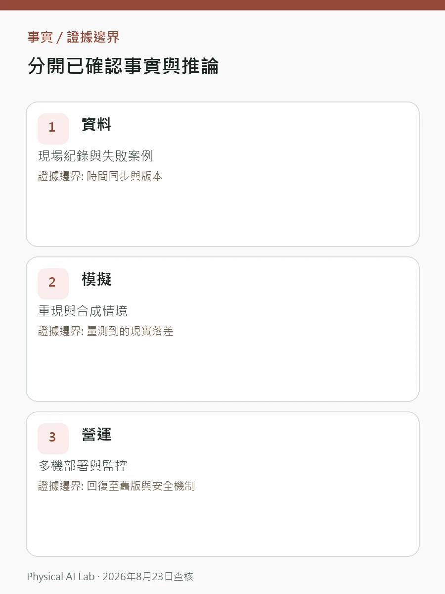 Actuate 26 點出實體 AI 下一個瓶頸：不是模型，而是營運決策圖卡，將故障重現、回歸測試、版本回復與營運紀錄放入同一檢查順序