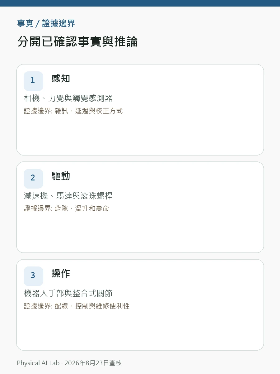 WRC 2026 機器人零組件供應鏈：從減速機到機器人手部決策圖卡，將壽命、月產能、模組更換時間與整機相容性放入同一檢查順序