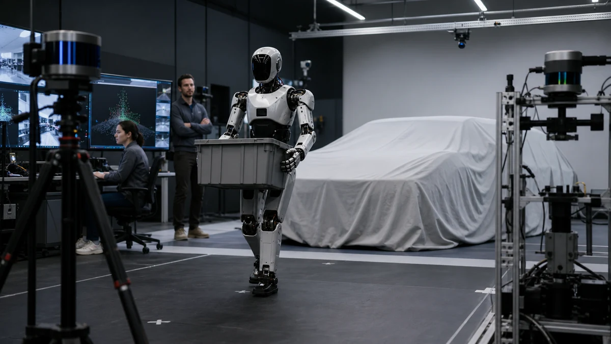 用于说明《MenteeBot V3 是什么：Mobileye 收购后的2026年PoC与2028年量产目标》的通用机器人编辑概念图