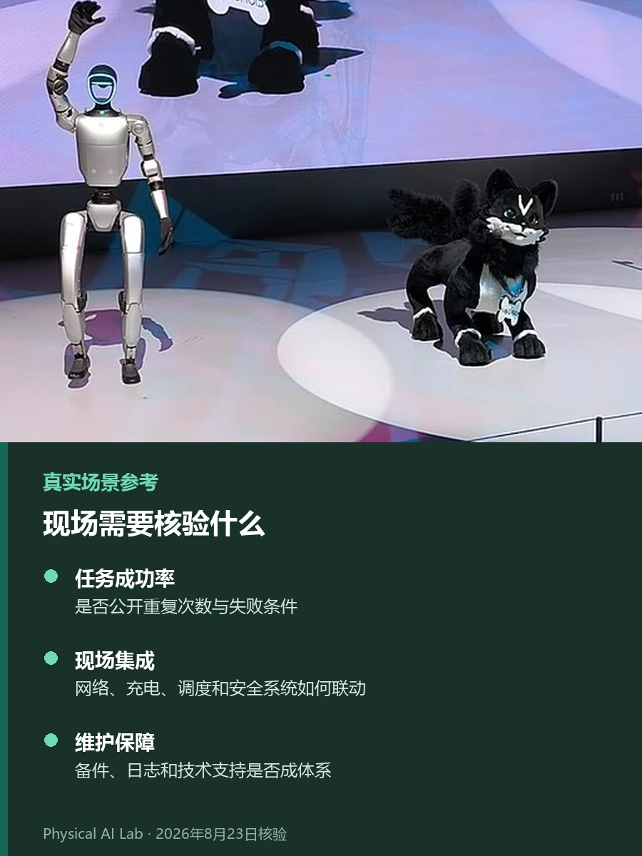 WRC 2026全景指南：从300家企业、2,000件展品看什么实景参考照片，呈现日本移动出行展上的人形机器人展台并提示展区规模如何连到传感、驱动和运维链条